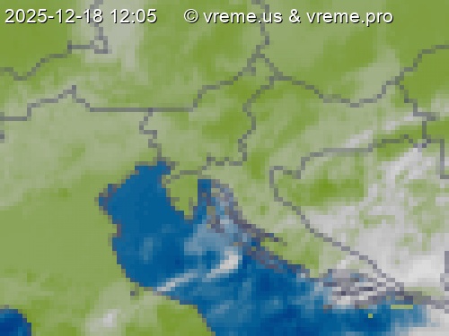 Oblačnost Slovenija