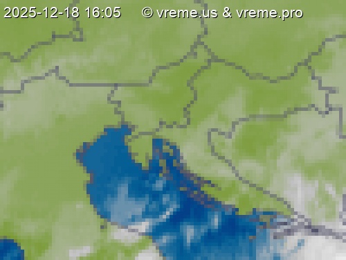 Oblačnost Slovenija