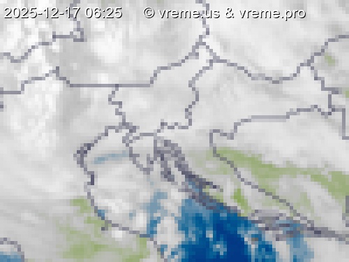 Oblačnost Slovenija