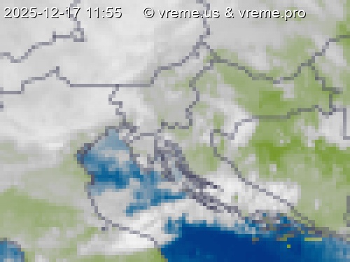 Oblačnost Slovenija