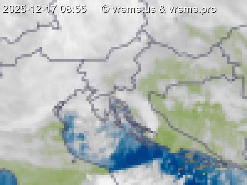 Oblačnost Slovenija