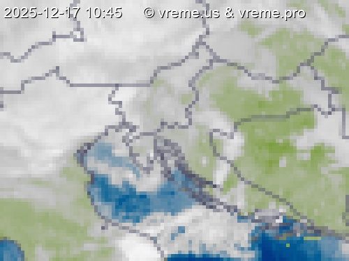 Oblačnost Slovenija