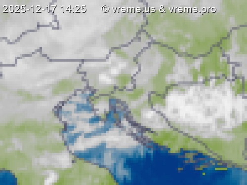 Oblačnost Slovenija