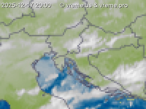 Oblačnost Slovenija