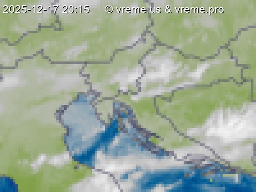 Oblačnost Slovenija