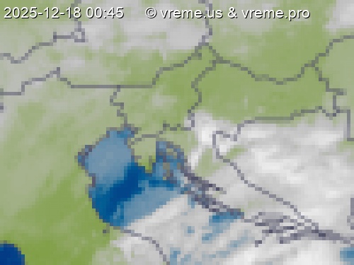 Oblačnost Slovenija