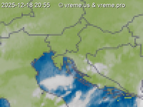 Oblačnost Slovenija