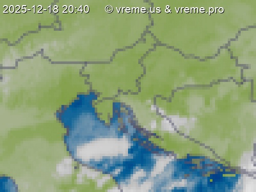 Oblačnost Slovenija