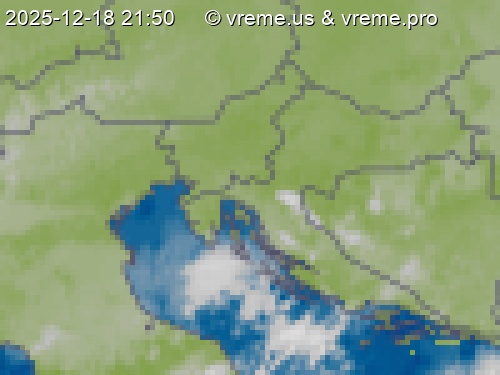 Oblačnost Slovenija