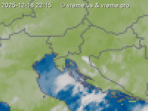 Oblačnost Slovenija