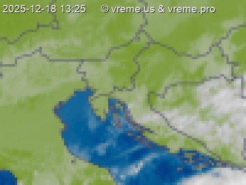 Oblačnost Slovenija