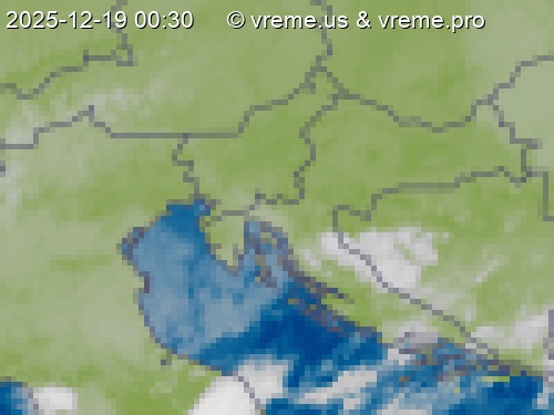 Oblačnost Slovenija