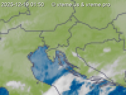 Oblačnost Slovenija