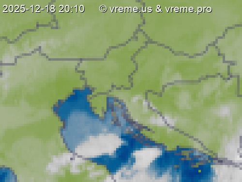 Oblačnost Slovenija