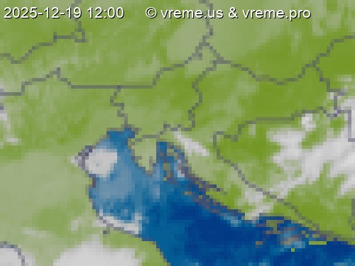 Oblačnost Slovenija