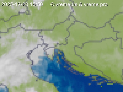 Oblačnost Slovenija