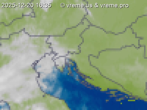 Oblačnost Slovenija