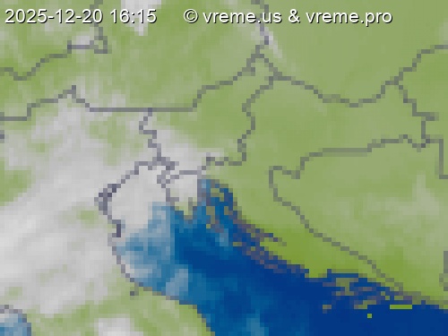 Oblačnost Slovenija