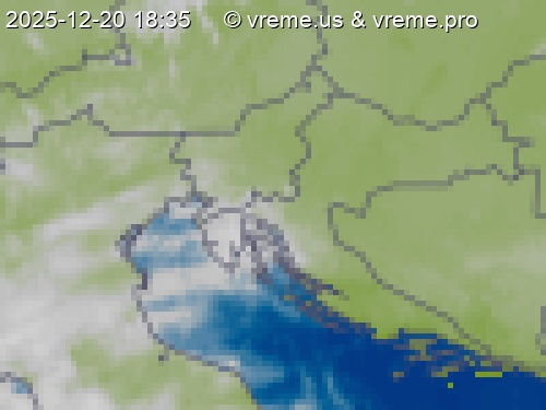 Oblačnost Slovenija