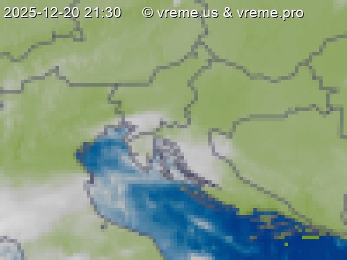 Oblačnost Slovenija