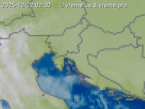 Oblačnost Slovenija