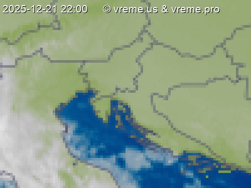 Oblačnost Slovenija