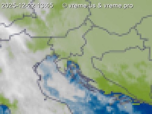 Oblačnost Slovenija