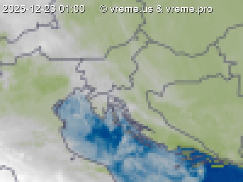 Oblačnost Slovenija