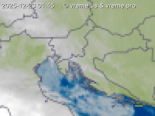 Oblačnost Slovenija
