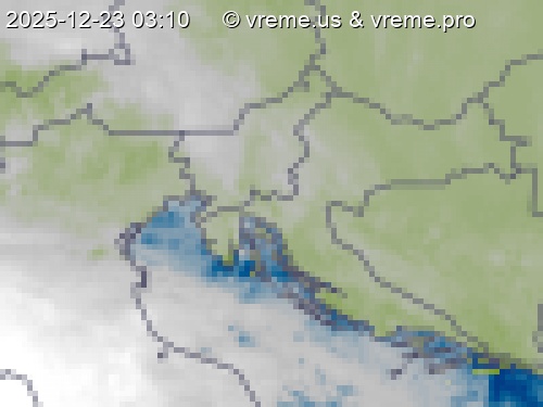 Oblačnost Slovenija