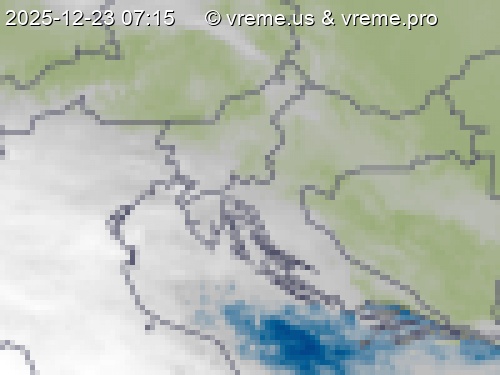 Oblačnost Slovenija