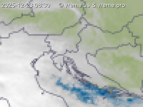 Oblačnost Slovenija