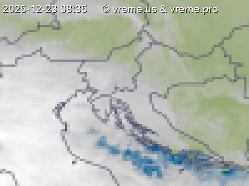 Oblačnost Slovenija
