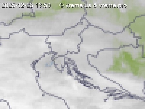 Oblačnost Slovenija