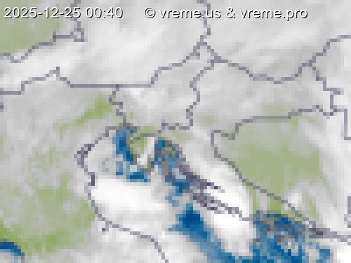 Oblačnost Slovenija
