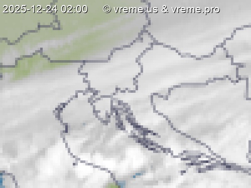 Oblačnost Slovenija