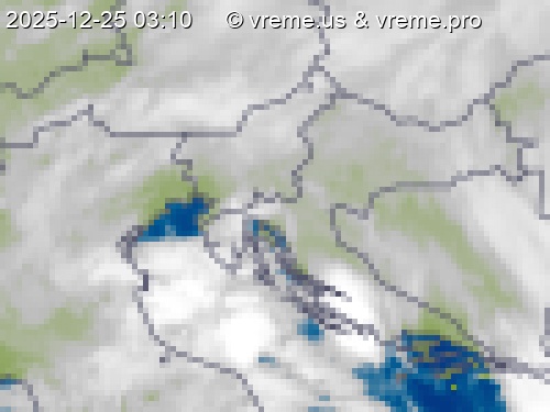 Oblačnost Slovenija