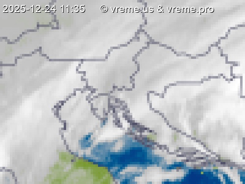 Oblačnost Slovenija