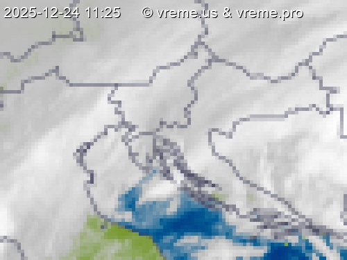 Oblačnost Slovenija