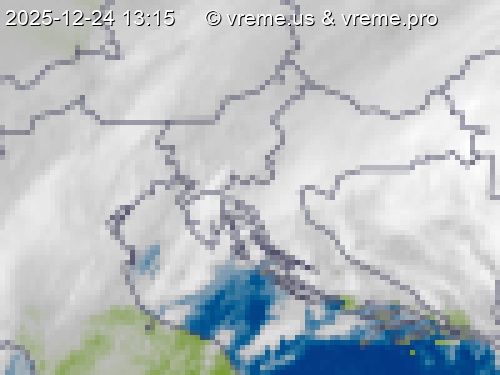 Oblačnost Slovenija