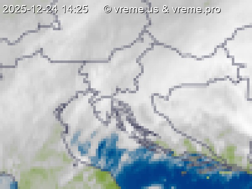 Oblačnost Slovenija