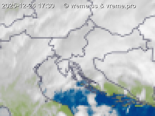 Oblačnost Slovenija