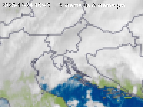 Oblačnost Slovenija