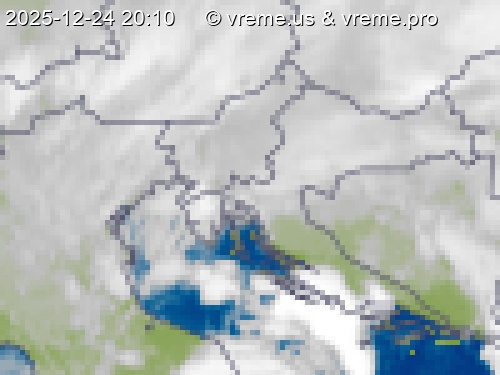Oblačnost Slovenija
