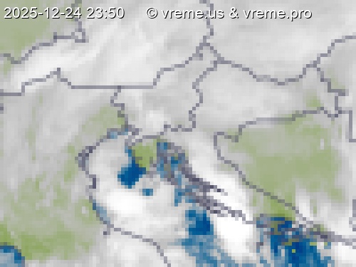 Oblačnost Slovenija