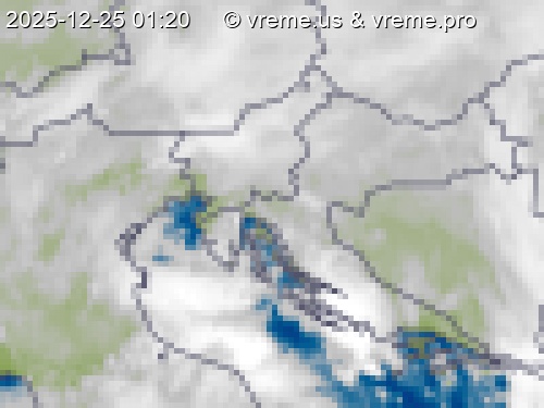 Oblačnost Slovenija