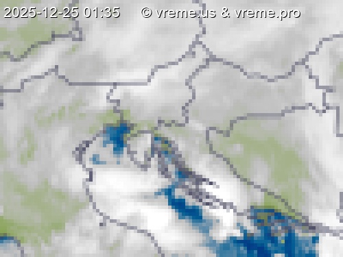 Oblačnost Slovenija