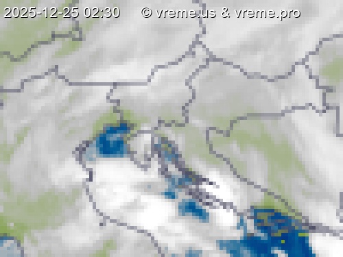 Oblačnost Slovenija