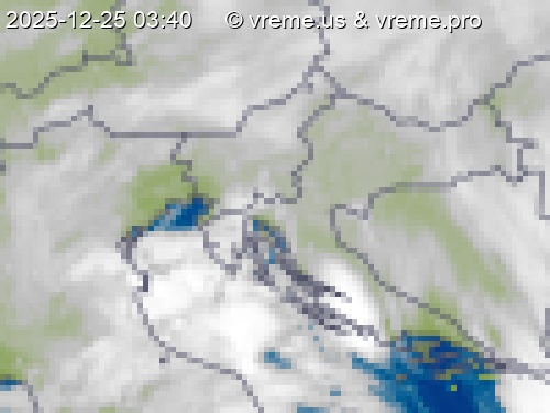 Oblačnost Slovenija