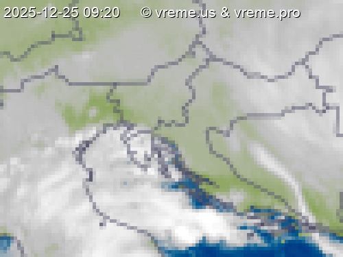 Oblačnost Slovenija